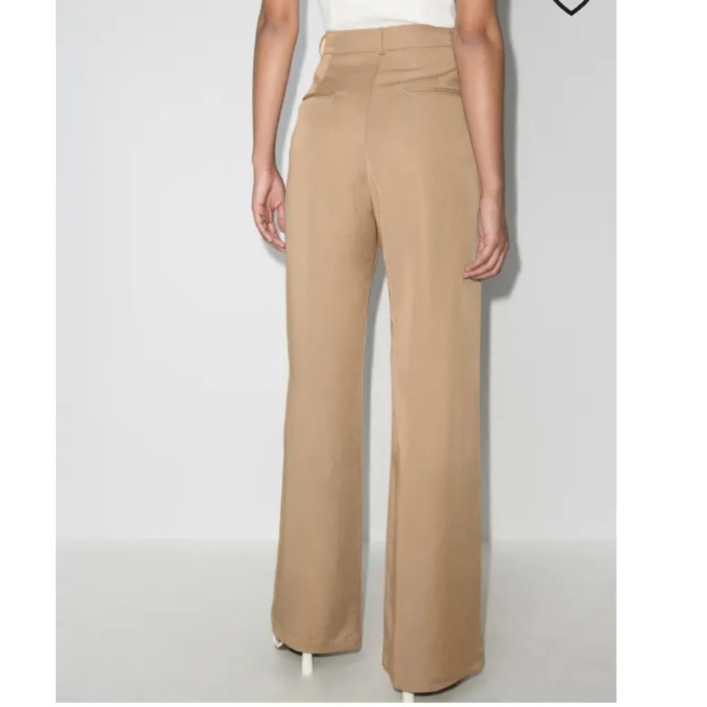 Reformation Mason High Waist Wide Leg Trouser Pants Size 8 - Picture 10 of 12